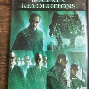 The Matrix Revolutions DVD